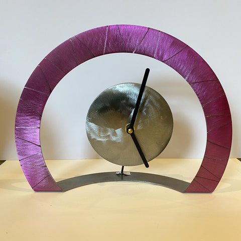 Hoop Clock (Purple) WH