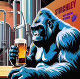 Stirchley Gorilla III, ( Gorilla Brew ), Large Edition Edition 3/150,Framed (RR37)