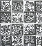 Gardener's World 2/25. Linocut Print (HR21)