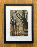 St Paul’s and Stair Rods, Framed. (MA54)