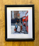 It’s About Time, Pastel, Framed. (BP40)