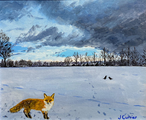 Early Stroll, Kings Norton Park, Framed Oil Painting (JC26)