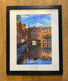 Gas Street Basin, Watercolour Painting (RR48)