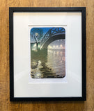 Deep Cutting, Junction Bridge, 1/5 Framed (MA36)