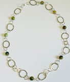 Agate & Sterling Silver Necklace 2 (FH50)