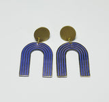 Mode Earrings, Purple (DO05)