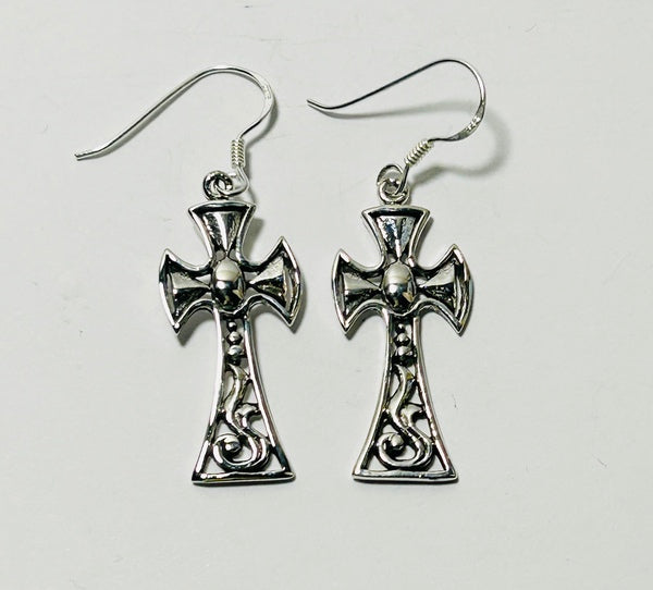 Silver Hook earrings, Cruz (PG105)