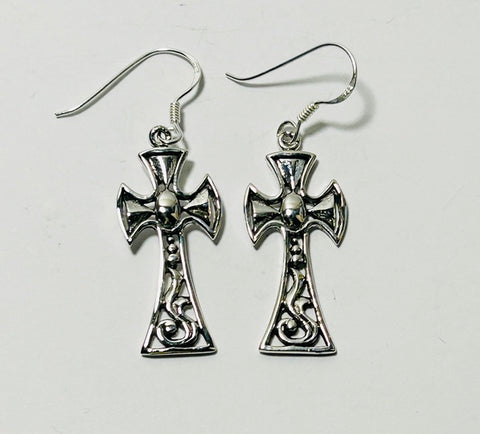 Silver Hook earrings, Cruz (PG105)