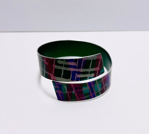 Strip Bangle, Multi Khaki (MN96)