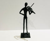 Violin Player. Steel Welded Art (PGS15)