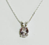 Ametrine Pendant with Silver chain (PG507)