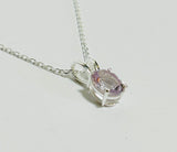 Ametrine Pendant with Silver chain (PG507)