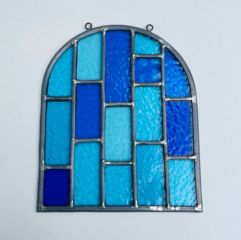 Arched Stained Glass panel 3  (OG13)
