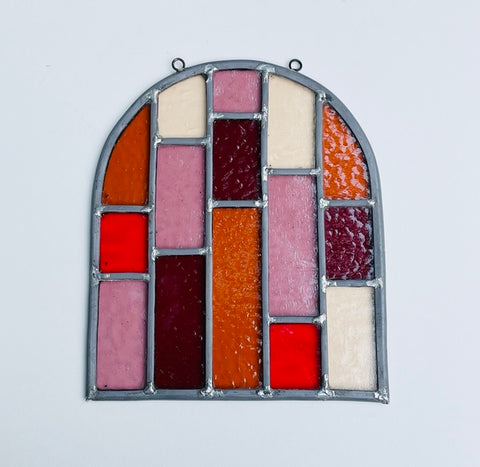 Arched Stained Glass panel 2  (OG12)