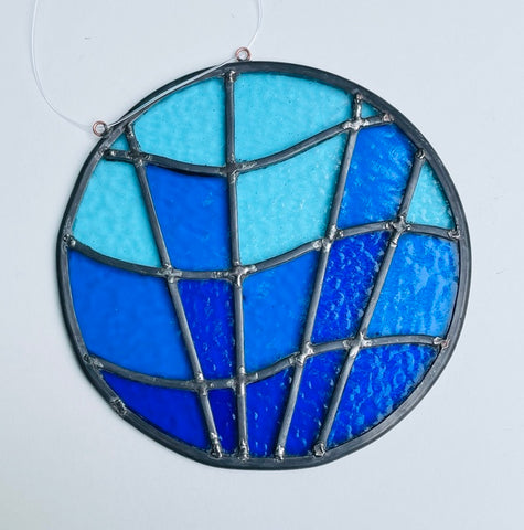 Round panel Stained Glass panel  (OG10)