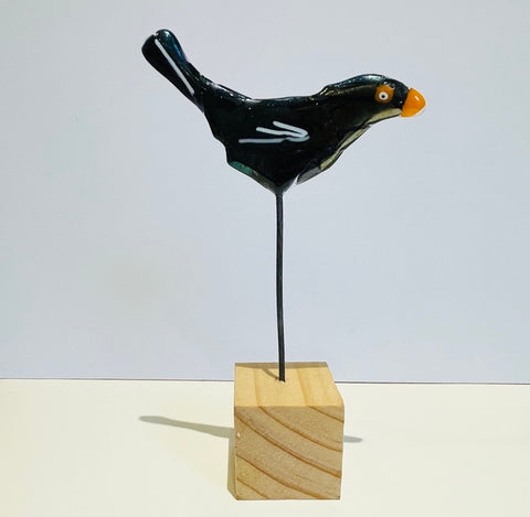 Fused Glass: Bird 1 (PA04)