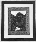 Enigmatic Hound. Linocut Print 16/150 (AR75)