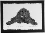 Puppy Dog Eyes. Relief print  56/150 (AR53)