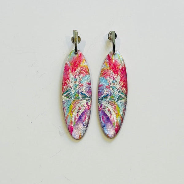 Bouquet earrings on Silver Stud hangers (VF124)