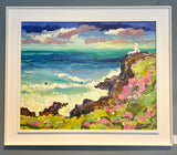 A Fabulous Day for Choughs. OIL (CL26)