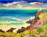 A Fabulous Day for Choughs. OIL (CL26)