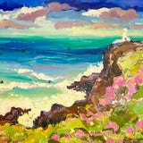 A Fabulous Day for Choughs. OIL (CL26)