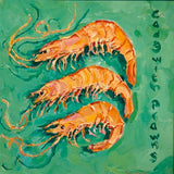 Fresh Cadgwith Prawns. OIL (CL28)