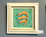 Fresh Cadgwith Prawns. OIL (CL28)