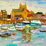 Moored at Barfleur. OIL (CL30)