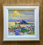 St Michael's Mount under the Sun. OIL (CL32)