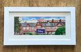 Cadbury Entrance, Oil Pastel Painting (CH24)