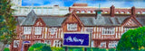 Cadbury Entrance, Oil Pastel Painting (CH24)