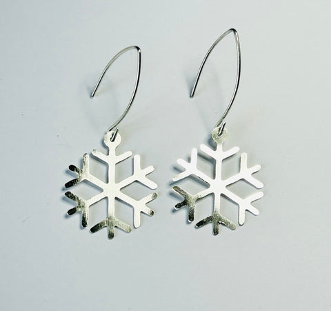 Himani Hook Earrings, Silver colour (DO32)