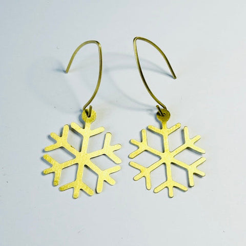 Himani Hook Earrings, Gold colour (DO32)