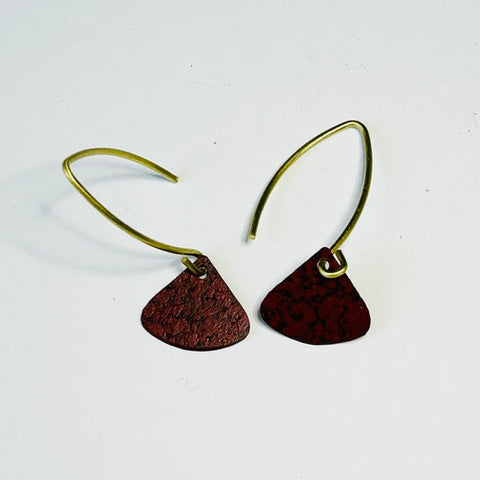 Petite Calina Hook Earrings, Berry (DO28)
