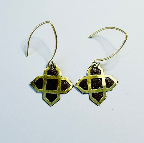 Anita Hook Earrings, Berry (DO27)
