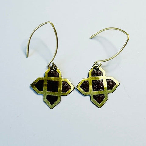 Anita Hook Earrings, Berry (DO27)