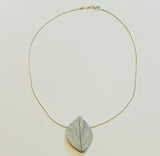 Sumi Leaf Ceramic Pendant 2 (CM08)