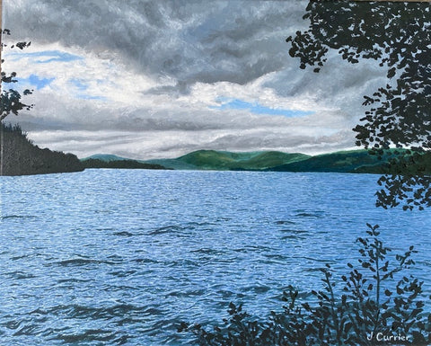 Clouds over Windermere. Oil Painting (JC03)