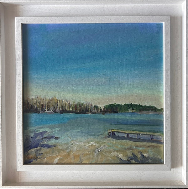 Spring's Embrace (Lake Ukiel). Acrylic Painting (MP09)
