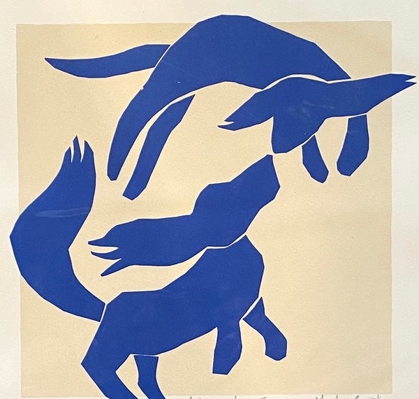 Matisse's Dogs II, 11/100 Screen Print (M37)