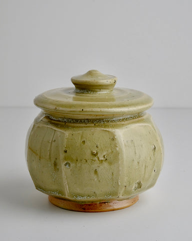 Pot with Lid, Woodfired Ceramics (NH11)