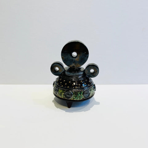 'Olivares' Small Tripod Textured Vessel (DW38)