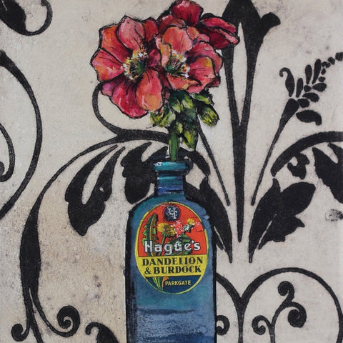 On the Shelf. Collagraph Print 4/30 (VO06)