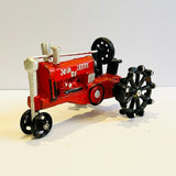 Red Rustic Tractor. Garden Metal Art (PGS09)