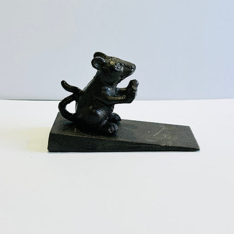 Mouse Door Stop Metal Art (PGS13)