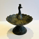 Peacock Bird Feeder. Garden Metal Art (PGS14)