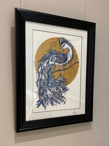 Mor (Peacock) 4/20. Enhanced Print. Unframed (KS03)