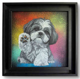 Shih Tzu "Paw", Acrylic Painting (MJ03)