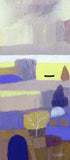 Solitude. Vertical Acrylic Painting (GLP08)
